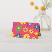 BMバーとバルミツワーフラワーズ座席表 プレイスカード (裏面)