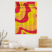 BMバーとバルミツワー銀波座図 ポスター (キッチン)