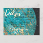 BMバーまたはバルミツワーアウト・オブ・ザ・ワールド ポストカード (正面)