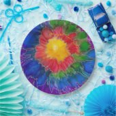 BMバーまたはバルミツワーカラフル紙プレート ペーパープレート (パーティー)