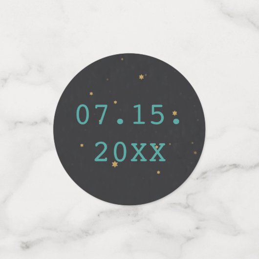 BMバーまたはバルミツワー紙吹雪が世界から コンフェッティ (スモール正面)