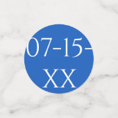 BMバーまたはバルミツワー紙吹雪1960のスタイル コンフェッティ (スモール正面)