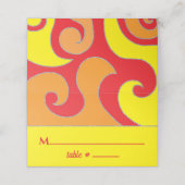 BMバーアンバルミツワーグリッター旋回座席表 プレイスカード (外部開封)