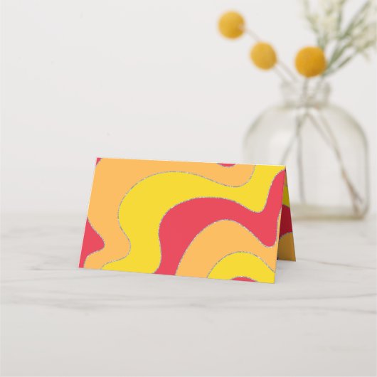 BMバーアンバルミツワージャジースワーズ座席表 プレイスカード (裏面)