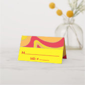 BMバーアンバルミツワージャジースワーズ座席表 プレイスカード (正面)