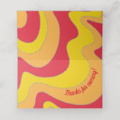 BMバーアンバルミツワージャジースワーズ座席表 プレイスカード (内部開封)