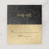 BMバーアンバルミツワー金ゴールドスター座席表 プレイスカード (外部開封)