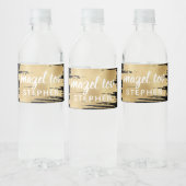 BMバーバルミツワーエレガント金ゴールド ペットボトルラベル (ボトル)