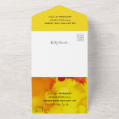 BMバーバルミツワーカラフルタリット オールインワン招待状 (外側)