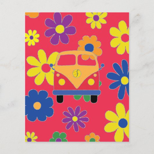 BMバーバルミツワーディレクションカードフラワー2 (裏面)