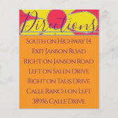 BMバーバルミツワーディレクションカードフラワー2 (正面)