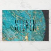 BMバーバルミツワー宇宙ミニ スパークリングワインラベル (シングルラベル)