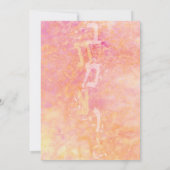 BMバーバルミツワー日付を単純に微妙に保存 セーブザデート (裏面)