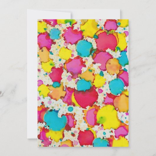 BMバーバルミツワー紙吹雪保存日 セーブザデート (裏面)