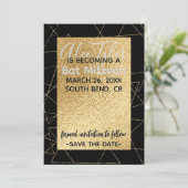 BMバーバルミツワー金ゴールドスター セーブザデート (スタンド正面)