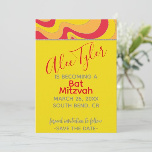 BMバーバルミツワー銀色の波 セーブザデート (スタンド正面)