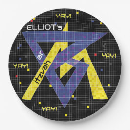 BMバー又はバルミツワー紙プレートゲームオン ペーパープレート