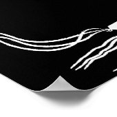 BMバーNバルミツワー金ゴールド台座席表 ポスター (角)