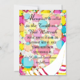 BM バー・オア・バット・ミッツヴァ 磁石パーティー招待状 2 マグネット招待状