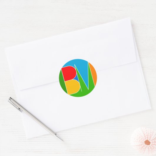 BM ラウンドシール (封筒)