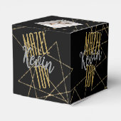 BM Bar Bat Mitzvah Overlapping Stars フェイバーボックス (裏面サイド)