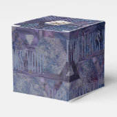 BM Bar Bat Mitzvah Star of David Blues フェイバーボックス (正面サイド)