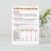 BMJAルールカード – 終了時の処理 招待状 (スタンド正面)