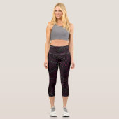 BModern Topographic Yoga Pants カプリレギンス (正面)