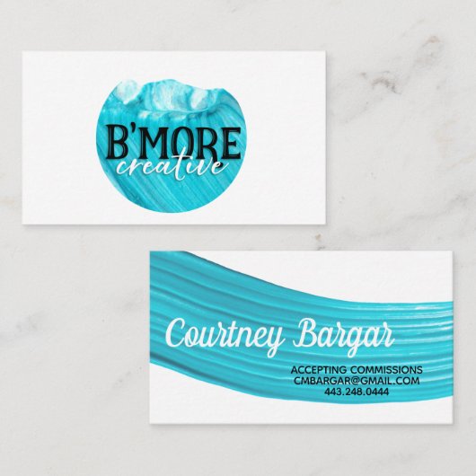 bmorecreative 名刺 (正面/裏面)
