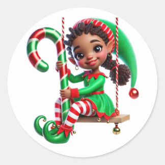 BMSC Santa's Little Helper小妖精や小人, V3 ラウンドシール