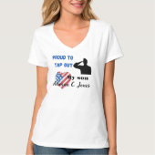 BMT卒業誇りを持ったをタップアウトするには Tシャツ (正面)