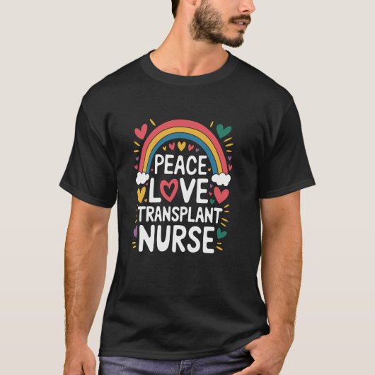 BMT看護師の引用骨髄心臓移植看護 Tシャツ (正面)