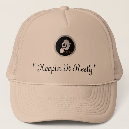 Bmvgma Trucker Hat (スローガン付) キャップ (正面)