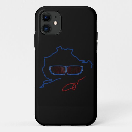 Bmwの腎臓のグリル Nurburgringの版 黒 Case Mate Iphoneケース Zazzle Co Jp