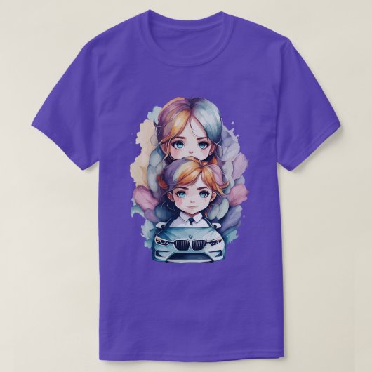 BMWの恋人7 Tシャツ (デザイン正面)
