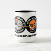 BMWの空挺堡のDownunderのマグ マグカップ (中央)