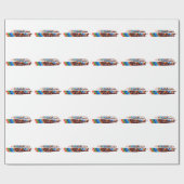 BMWは売買します ラッピングペーパー (フラット)