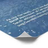 BMWザ新M5ピレリヴィンテージ ポスター (角)