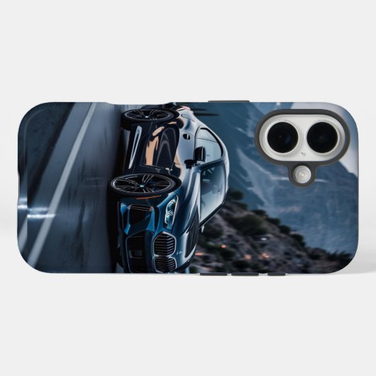 BMWドリームカーはっきりしたデザイン – 自動車のためのお洒落ラグジュアリー Case-Mate iPhoneケース (裏面 (横))