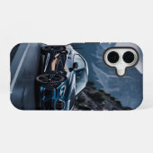 BMWドリームカーはっきりしたデザイン – 自動車のためのお洒落ラグジュアリー iPhone 16ケース (裏面横)