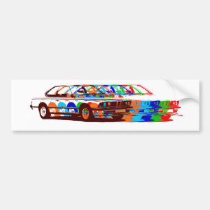 BMWフルカラー バンパーステッカー