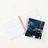 bmwプリントされた子供のホワイトページノートブック ノートブック (内部)