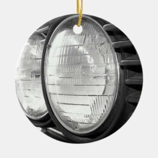 BMWヘッドライト セラミックオーナメント (正面)