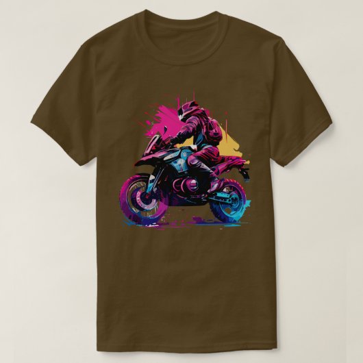 BMWモータラッド Tシャツ (デザイン正面)