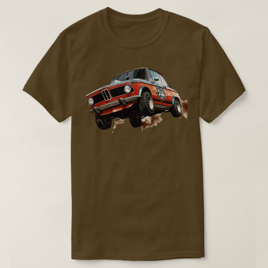 BMWレースカー Tシャツ (デザイン正面)