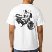 BMWーR100RS Tシャツ (裏面)