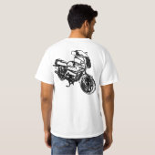 BMWーR100RS Tシャツ (裏面フル)