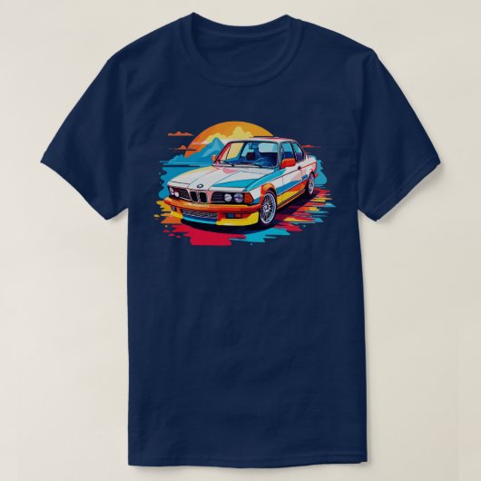 BMW恋人1 Tシャツ (デザイン正面)