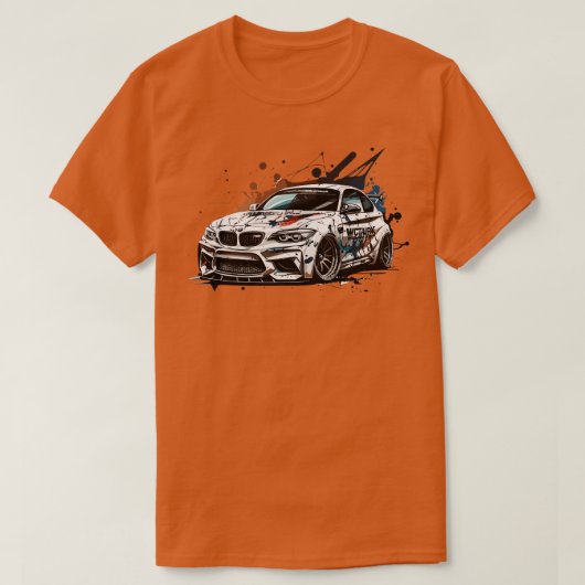 BMW恋人5 Tシャツ (デザイン正面)