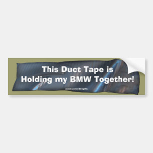 BMW車おもしろい用ダクトテープバンパーステッカー バンパーステッカー